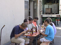 Güggelifest 2002 Abbau