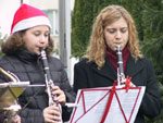 Weihnachtsspiel im Dorf 24.12.2002