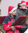 Weihnachtsspiel im Dorf 24.12.2002