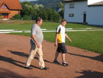 Jubiläum-Aufbau