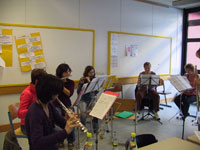 Probenwochenende Aktivorchester
