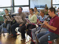 Probenwochenende Aktivorchester