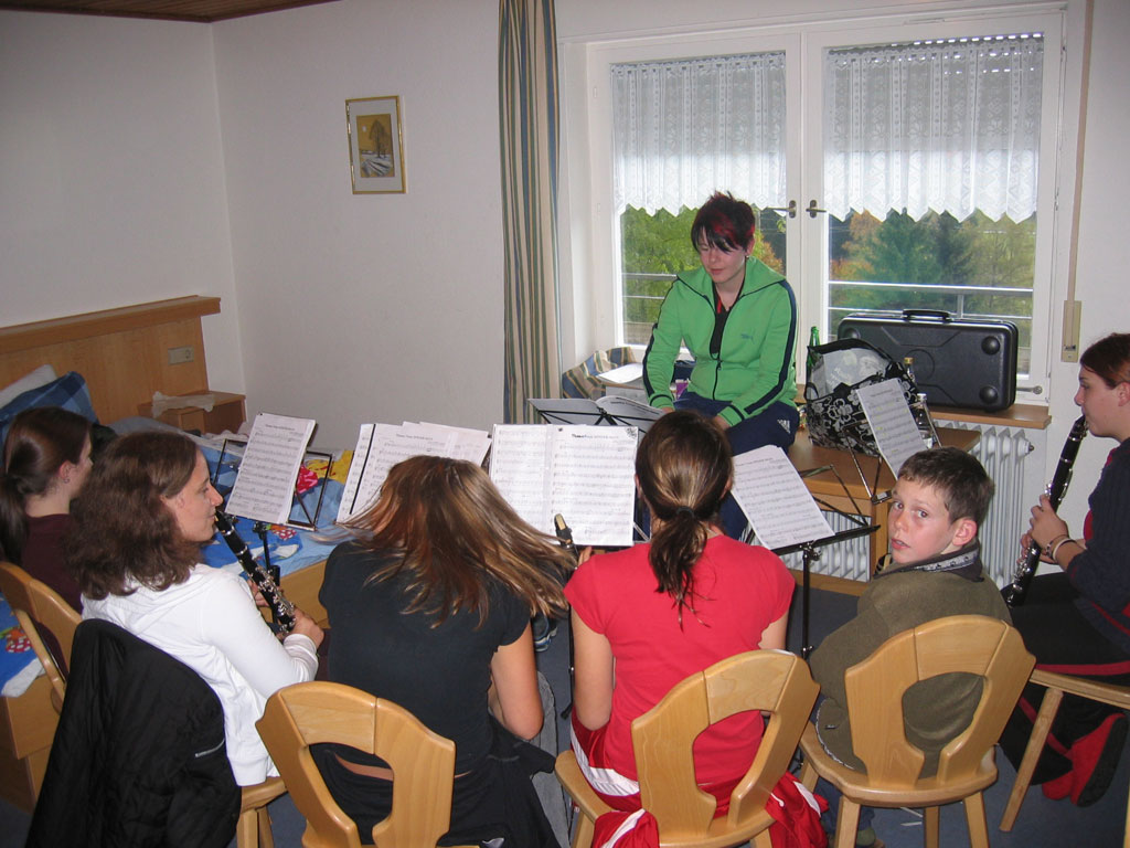 Probewochenende Jungmusik