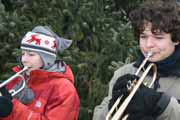 Weihnachtsspiel im Dorf 24.12.2008