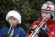 Weihnachtsspiel im Dorf 24.12.2008