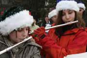 Weihnachtsspiel im Dorf 24.12.2008