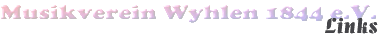 Schriftzug Links