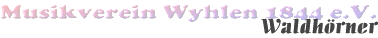 Schriftzug Waldh&ouml;rner